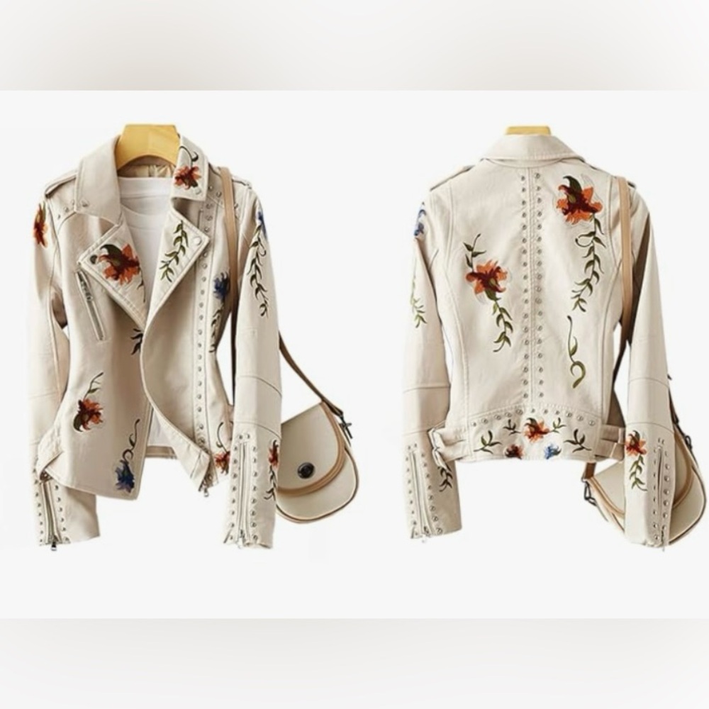 Floral Embroidered Jacket XS/S